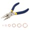 6 In 1 Wire Looping Pliers With Anti Slip Handle - Bail Making Pliers for Jewelry Making Wire Bending Tool for Bending 3-10mm Bails, Loops, Hooks, Jump Rings